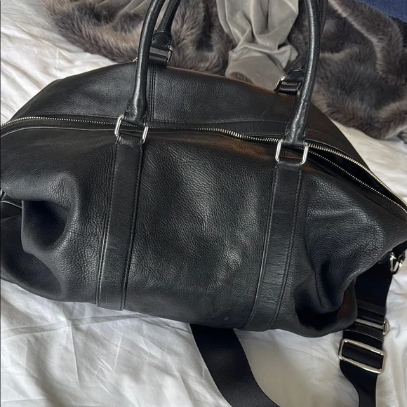 Coach Black Leather Men's Bag - Picture 2 of 3